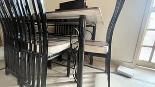 6 seater dining table