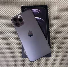 iPhone 12 Pro Max 256Gb blue colour with original charger or box