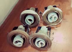 Ceiling light holdercwith bulb for urgent sale