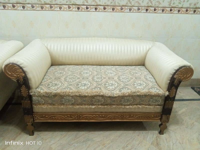 6 Seater Sofa Set With Table 0