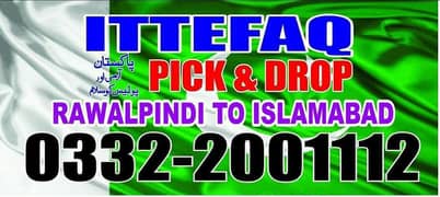 pick and drop service rawalpindi to Islamabad
