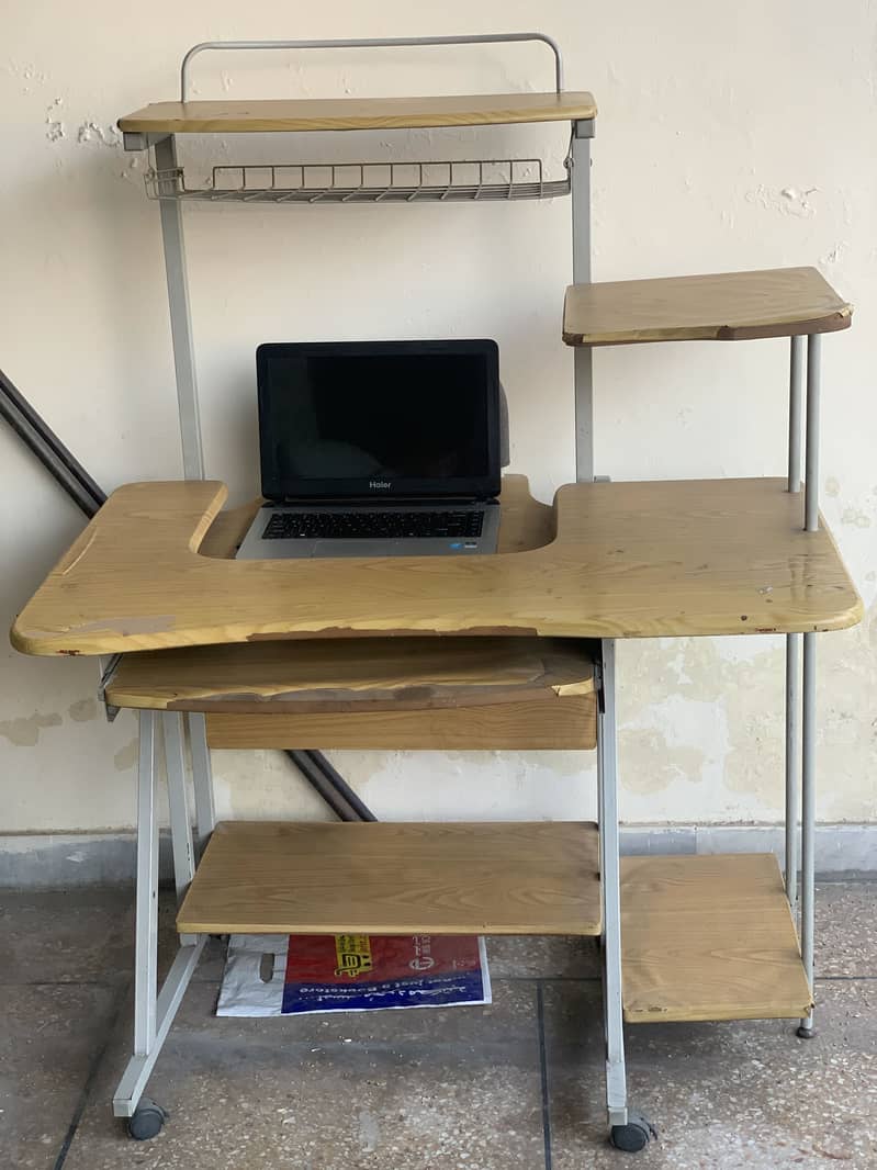 UK Style Study plus computer Table 0