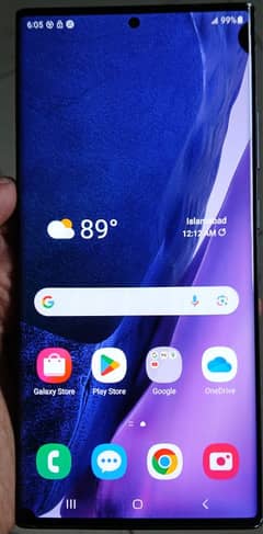 Samsung Galaxy Note 20 Ultra 128/12 gb, Officially PTA Approved
