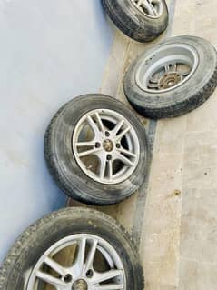 Allow rims & tyres are for sale