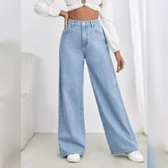 Zara high waisted Wide Leg jeans