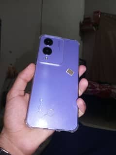 vivo y17s with box charger 3 months warranty 4+4/128gb condition new
