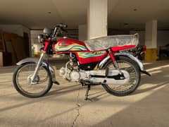 Honda CD 70 karachi number