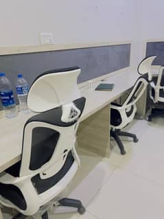 For Sale: 5 Wooden Office Workstation Tables