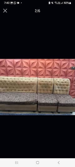 sofa set 5 seater urgent sale