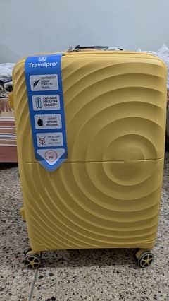 24" | Medium size fibre hard suitcase/luggage | with lock facility