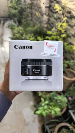 Canon EF 50mm f/1.8 Lens – Box Included