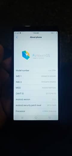 ViVo Y75a  RAm6 GB128 Full ok ha Bettery timing 1day Watsp 03480682526