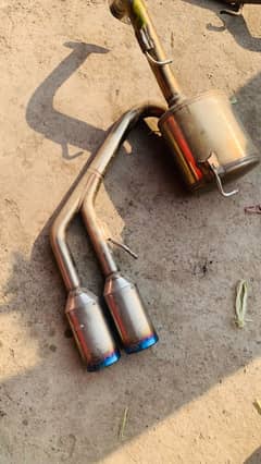 Aqua Ggs ganador pasion exhaust system dual tip