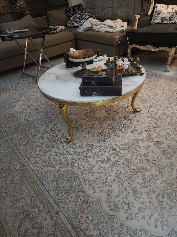 coffee table with side table 2