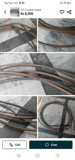 AC copper tube