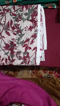 Alkaram Lawn 2 piece  unstiched