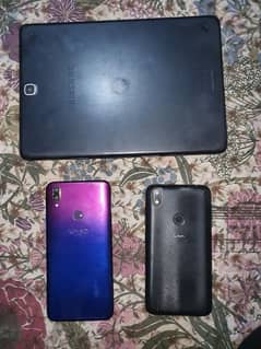 Two mobile One tab