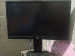AOC lcd 22 inch Rs 3000