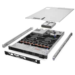 R640 8-Bay 2.5'' 1U Rack Server Gold 6138 128GB 4TB SAS