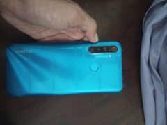 Realme 5i box with charger