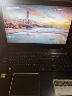 Acer Aspire E5-575G laptop with charger