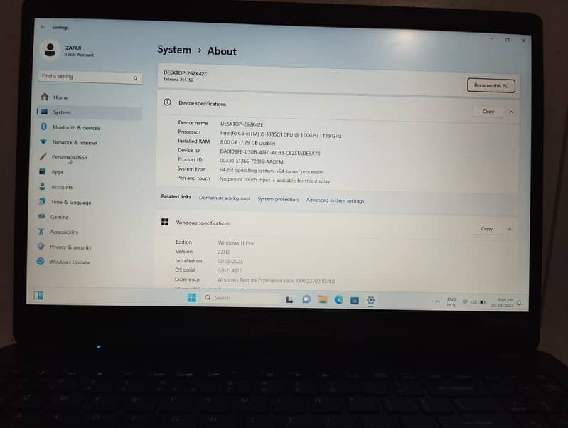 ACER Laptop 10th Gen Intel Core i5 1