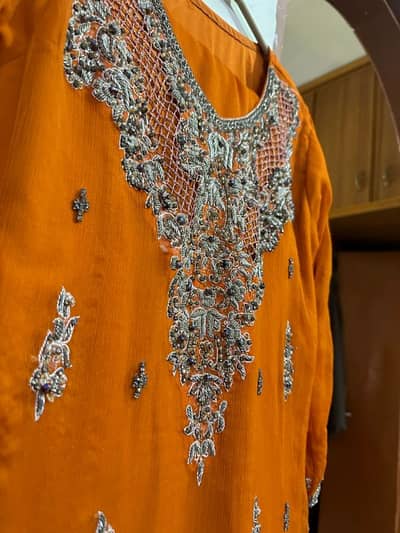 orange  fancy dress