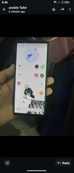 Xperia 5 mark 3 10/10 condition just 5 Green line exchang possible