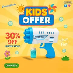 Bubble gun