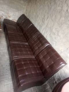 8 sofas+chair and table for office