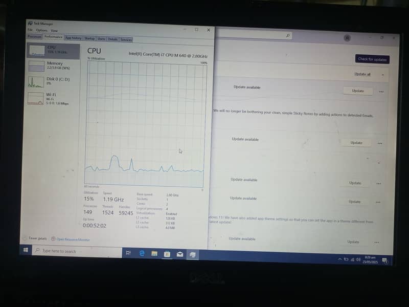 Dell Latitude E 6410, Core i7 processor 6