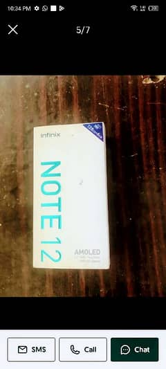 Infinix note 12 Complete Box 6/128