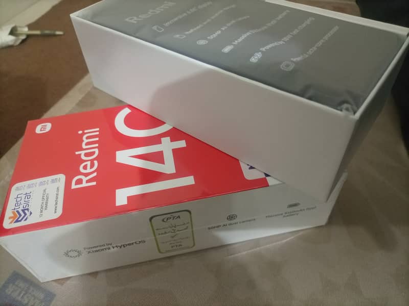 Redmi 14c , 6-128 Just open the box and power on the device 2