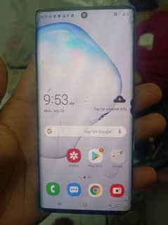note 10 all parts available panel ok glass damige ha working ok camera