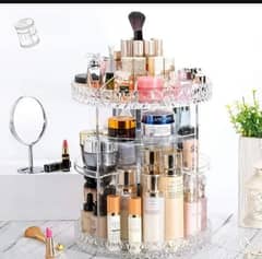 Cosmetics Makeup Organizer 3D Rotating 360