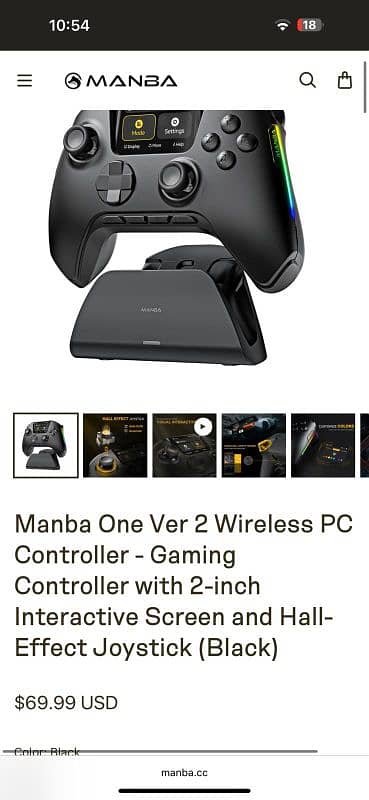 Manba V2 Controller – The Future in Your Hands 9