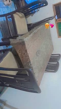 dinning table and chairs
