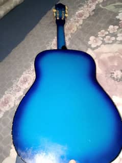 kapok Acoustic guitar color blue h.