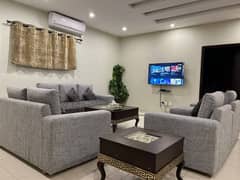 Daily basis 1bed ROM full furnished apartments safe and scour 100%coupe allow