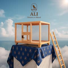 High Quality Wooden Cage | 1 Portion Cage