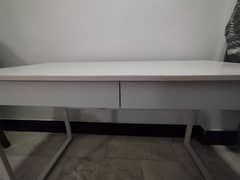 Hex Work / Study Desk with 2 Drawers