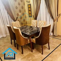 DINING CHAIRS DINING TABLE SET