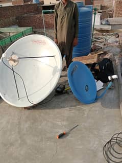 HD dish antenna sell service installation tv 03096614600