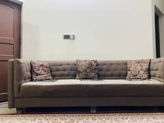 Wooden 7 Seater Sofa Set
