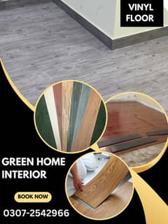 Wooden Vinyl Floor/ Wallpaper/WPC PVC panel/Blind/Molding Meadia Wall