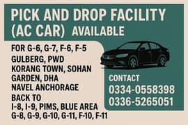 Pick and Drop Services