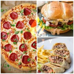 Pizza burger shwarma and Fast food cheff needed