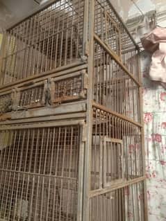 Cage for Grey parrots,Green parrots, cocktail,love birds, buddgies,etc
