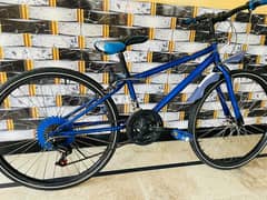 Double gears bicycle