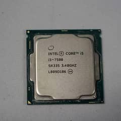 Intel i5 7500 processor